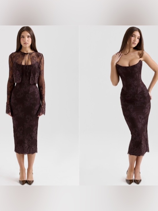 House of CB Dresses & Skirts - Larra House of CB Midi Dress + Bolero Size Small